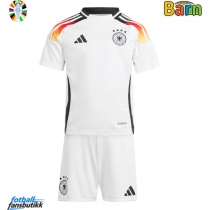 Tyskland Hjemmedraktsett Barn EM 2024 Kortermet (+ Korte bukser)